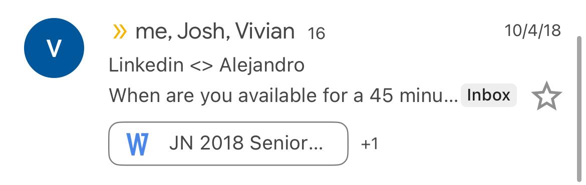 LinkedIn interview